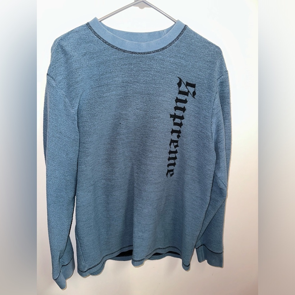 Authentic Supreme Thick Long sleeve